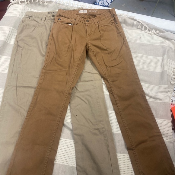Men’s FREE WORLD SKINNY PANTS - Picture 1 of 4